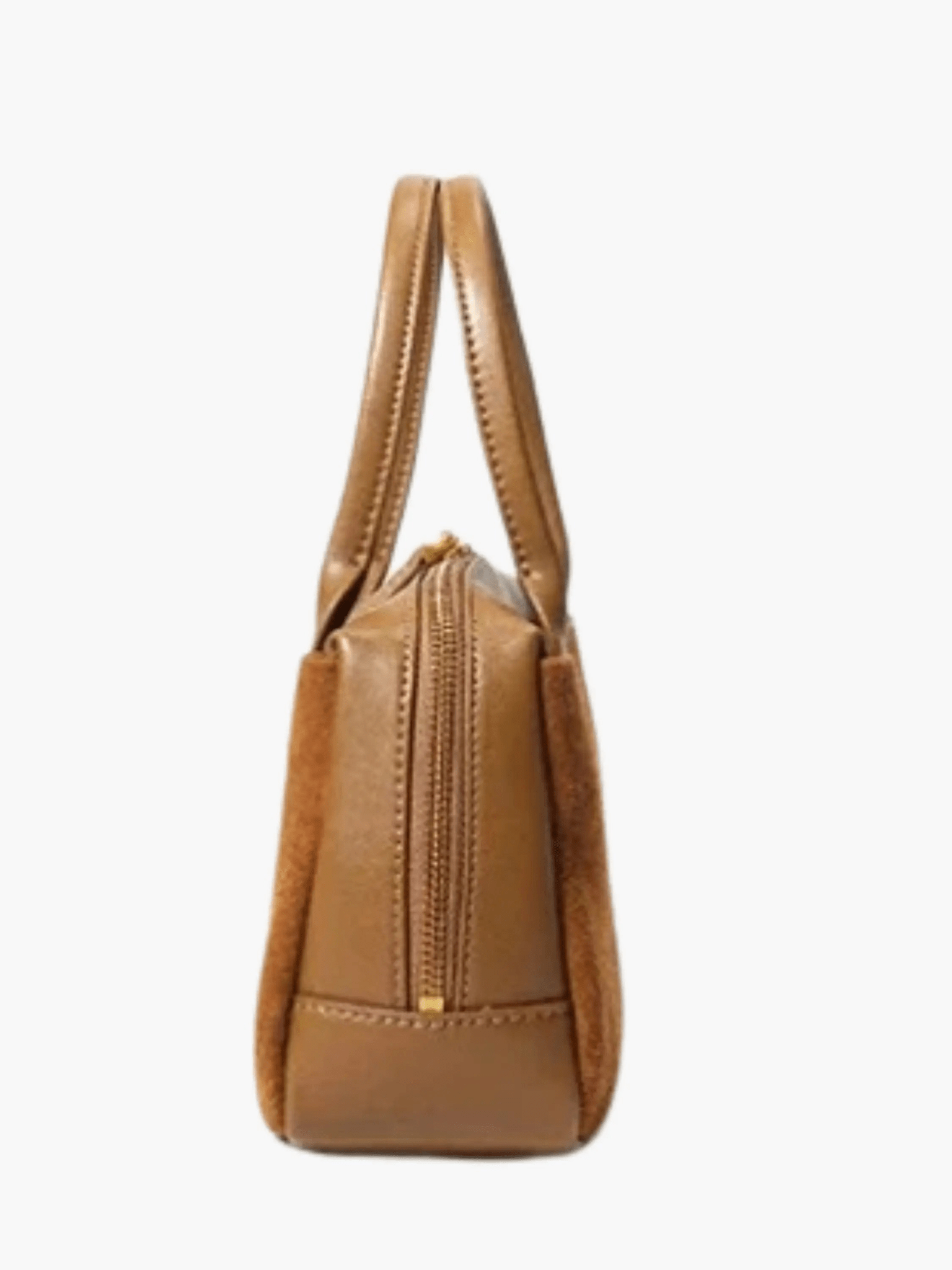 Olivia | Suede and Leather Handbag Feylen.com