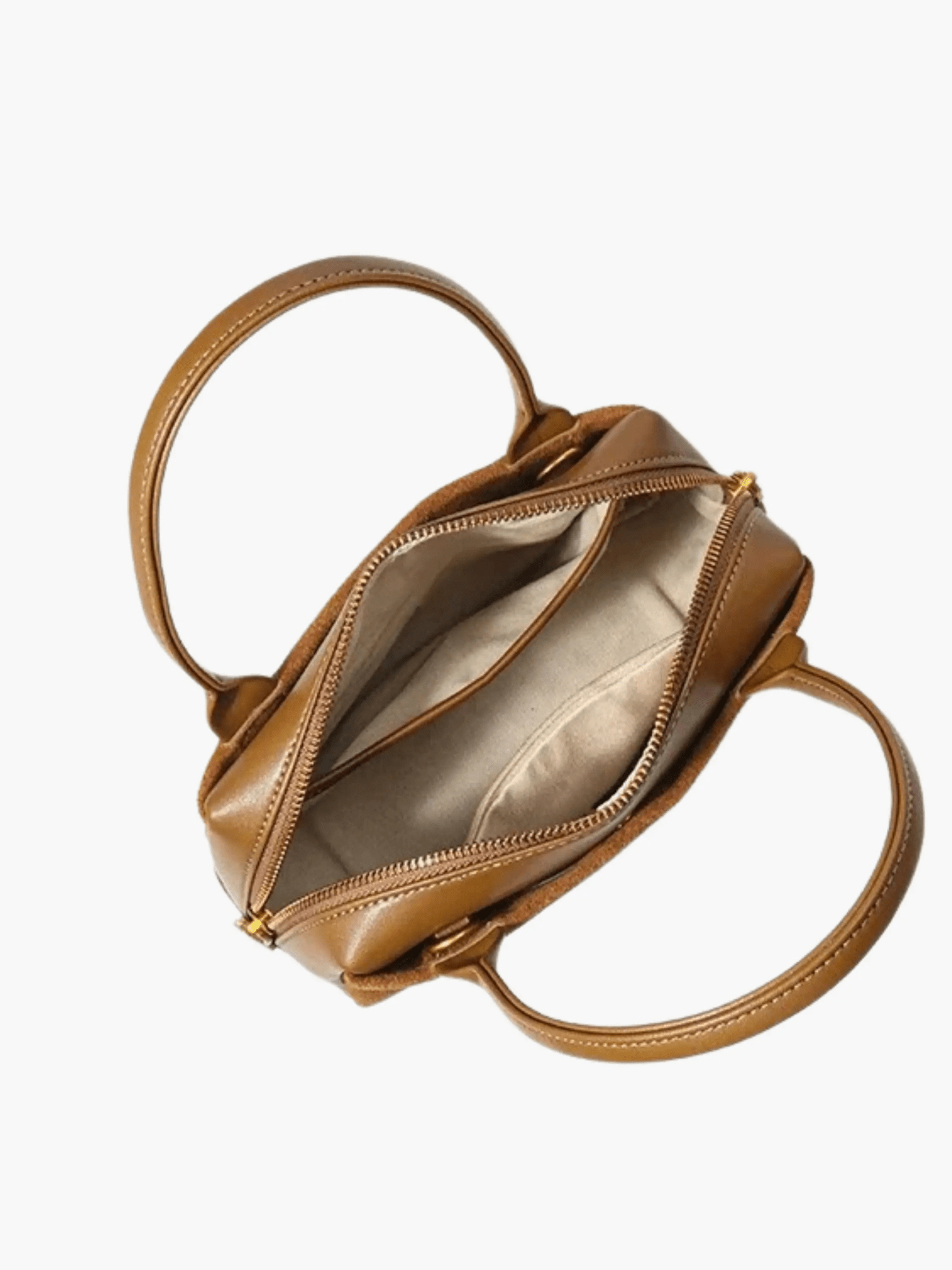 Olivia | Suede and Leather Handbag Feylen.com