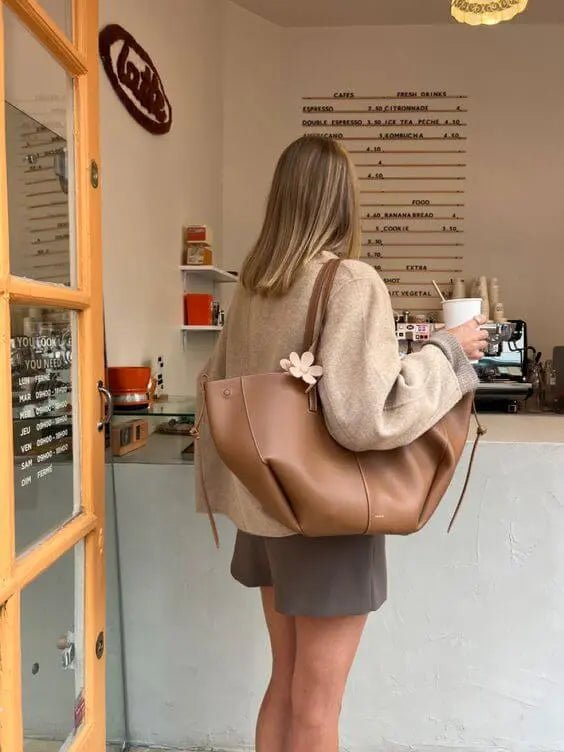 Paula | Elegante Shopper Tas van Zacht Veganistisch Leer Aurora-Bags