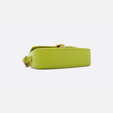 Aurora Mini Flap Bag – Statement Handbag with Gold Pop-Tab Clasp