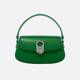 Aurora Mini Flap Bag – Statement Handbag with Gold Pop-Tab Clasp