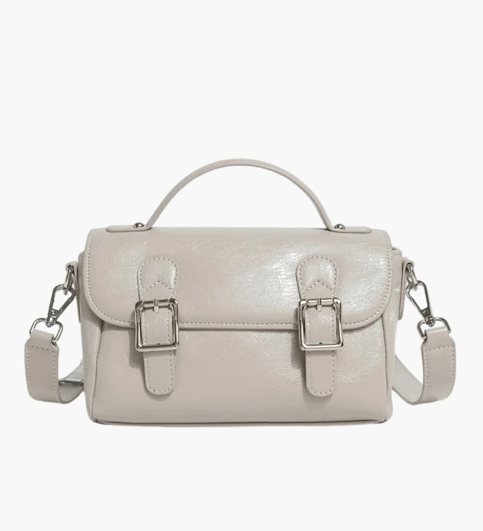 Astrid | Retro Handtas van Echt Leer met Schouderriem Aurora-Bags