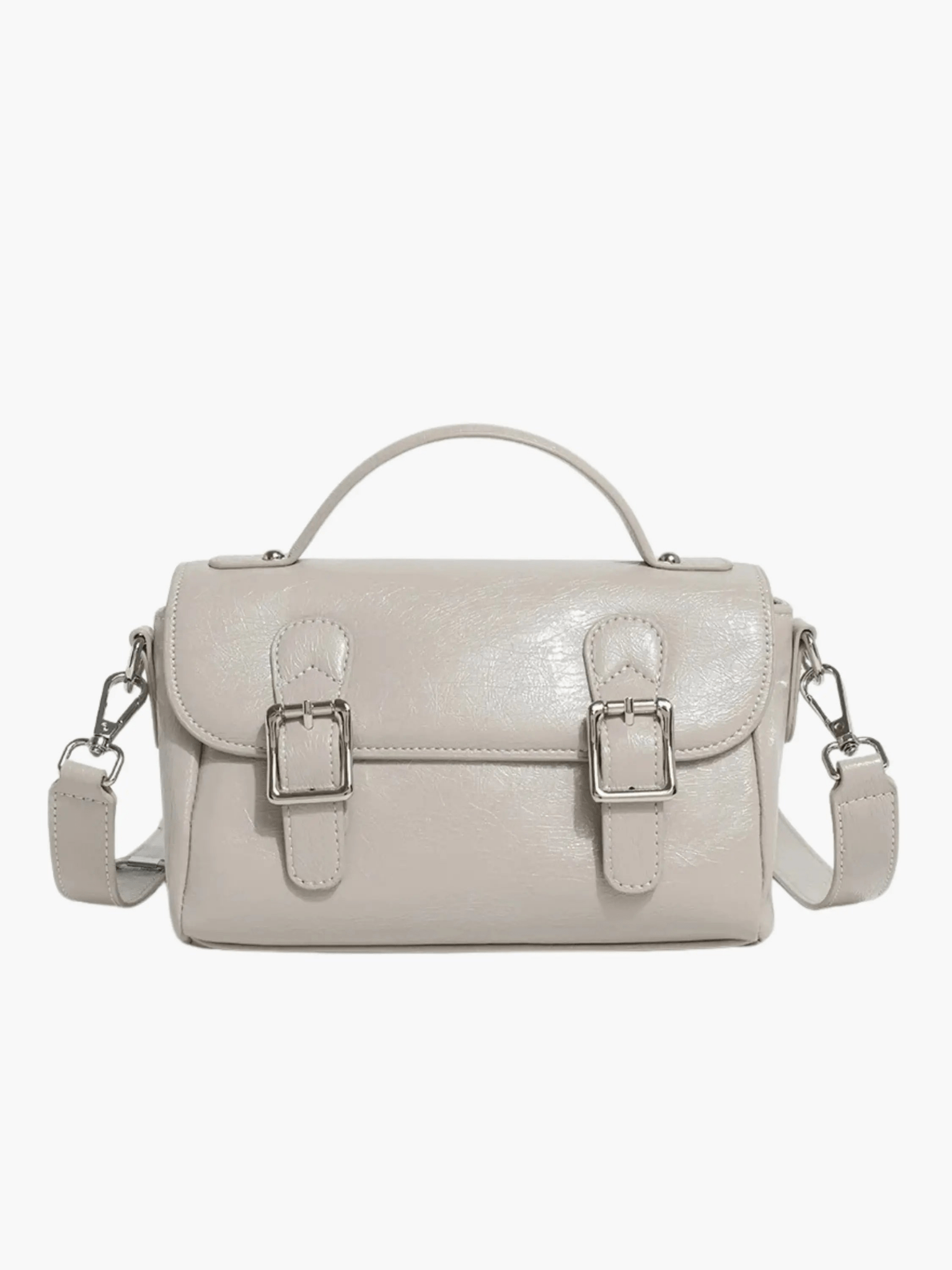 Astrid | Retro Handtas van Echt Leer met Schouderriem Aurora-Bags