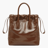 Polly | Glossy Drawstring Tote Bag Aurora-Bags