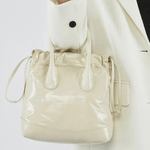 Polly | Glossy Drawstring Tote Bag Aurora-Bags