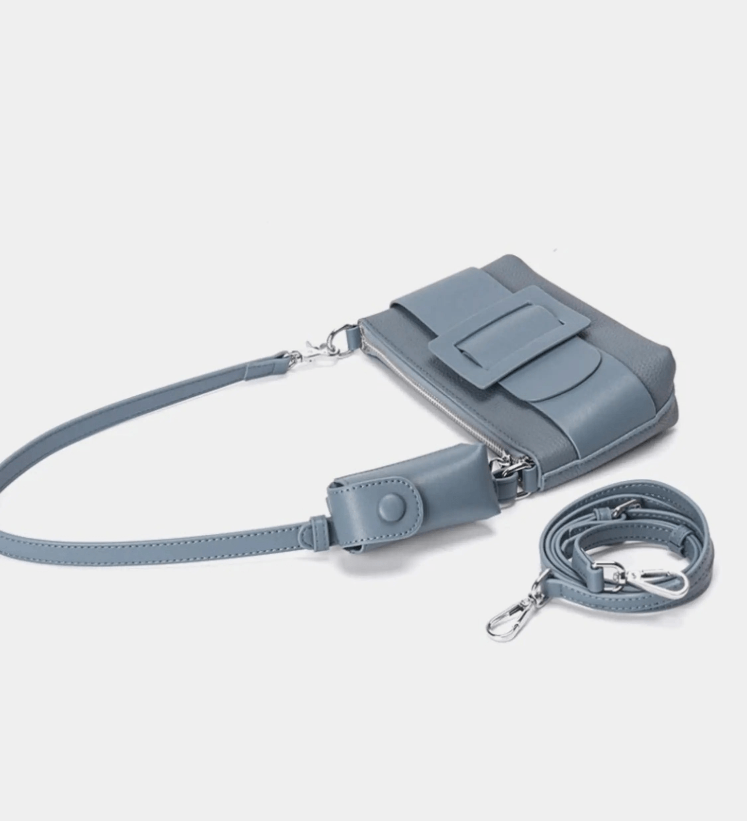 Raisa | Stylish Multi-Color Belted Crossbody Bag - Aurora-Bags