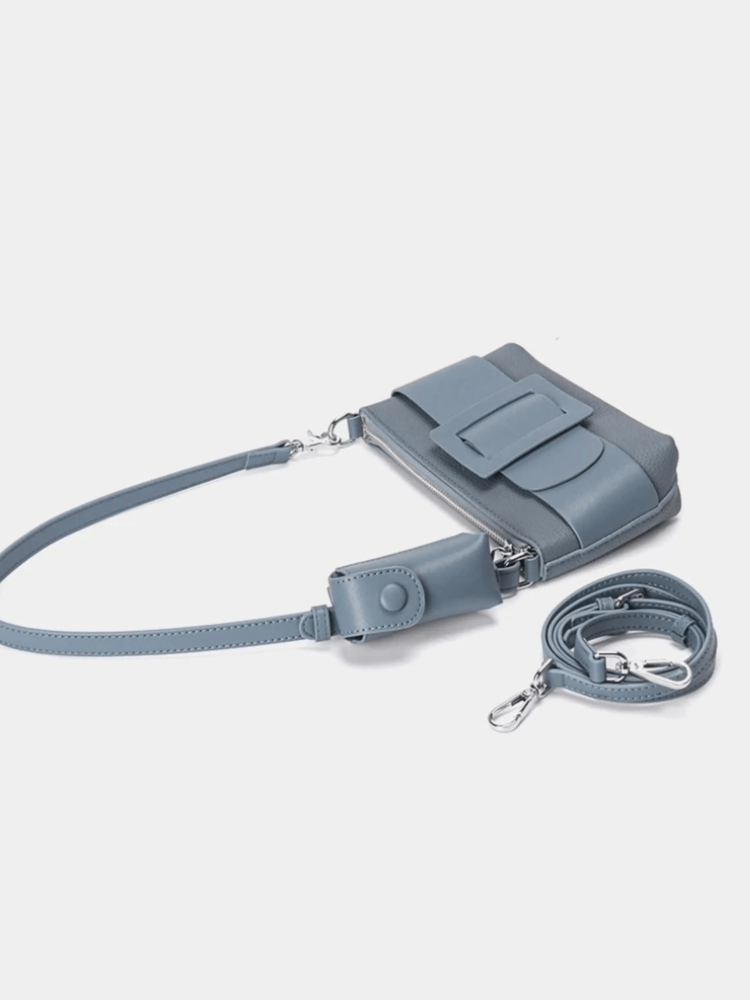 Raisa | Stylish Multi-Color Belted Crossbody Bag - Aurora-Bags