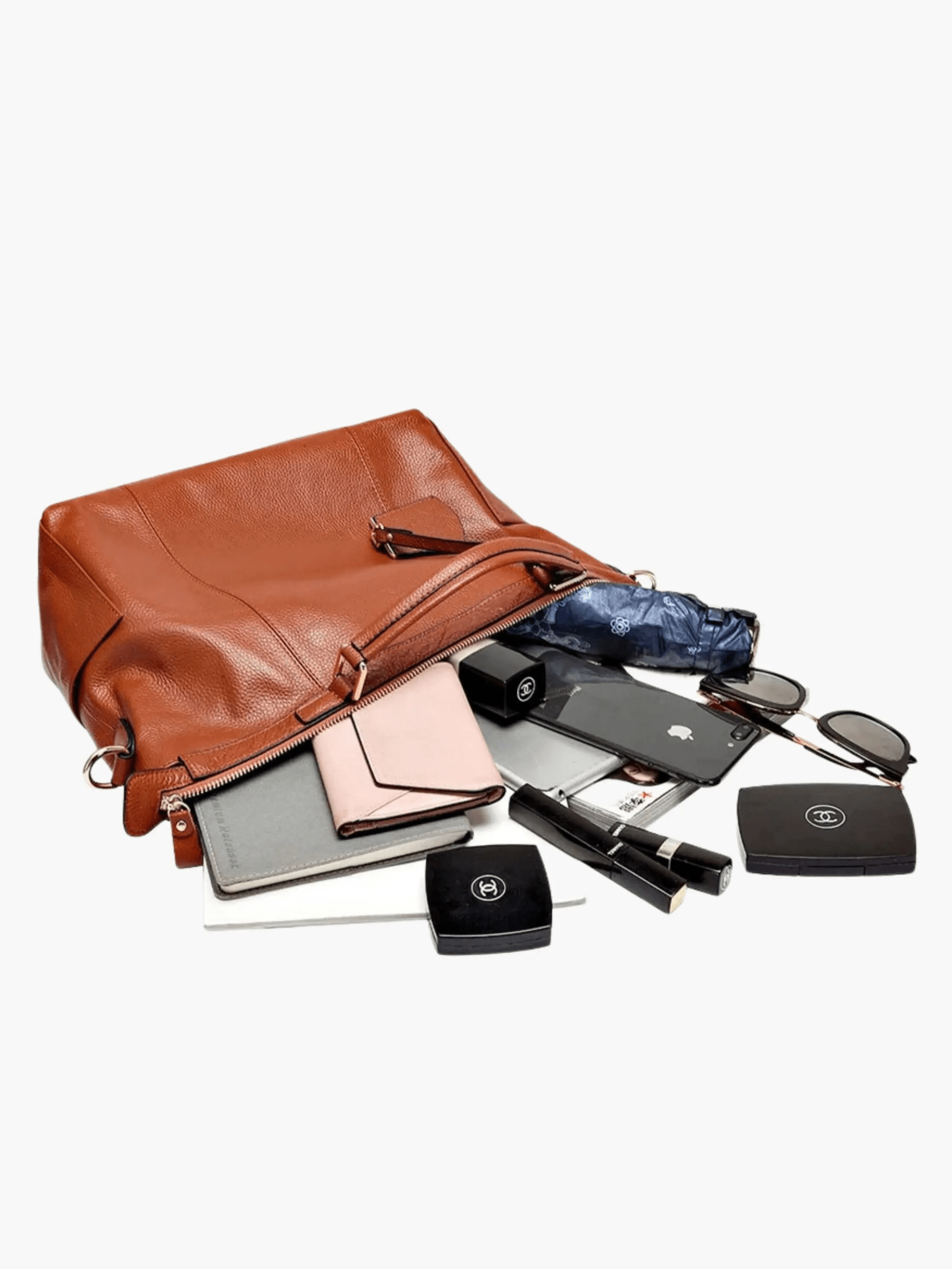 Analisa | Stijlvolle Echt Leren Hobo Tas met Grote Capaciteit Aurora-Bags