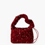 Sac en velours à paillettes Aurora-Bags