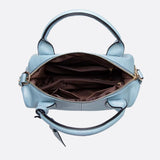 Elegant Leather Satchel Bag – Versatile Handbag with Detachable Strap