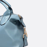 Elegant Leather Satchel Bag – Versatile Handbag with Detachable Strap