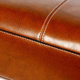 Vintage-Style Camel Leather Tote Bag – Professional & Timeless