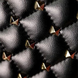 Black Studded Leather Handbag – Rock Chic Meets Luxury
