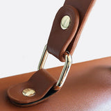 Structured Woven Handbag with Faux Leather Flap – Top Handle & Rope Strap