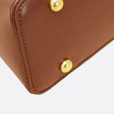 Vivienne Retro Baguette Bag – Structured Leather Shoulder Purse