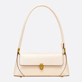 Vivienne Retro Baguette Bag – Structured Leather Shoulder Purse