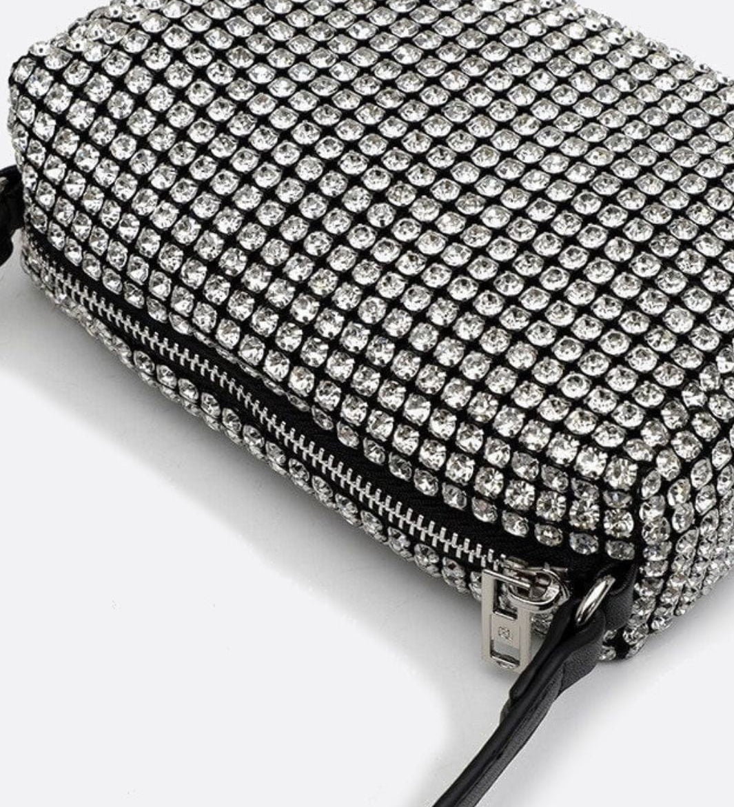 Elegant Rhinestone Shoulder Bag