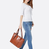 Brown Leather Tote Bag – Classic Elegance Meets Everyday Practicality