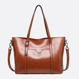 Brown Leather Tote Bag – Classic Elegance Meets Everyday Practicality