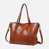 Brown Leather Tote Bag – Classic Elegance Meets Everyday Practicality