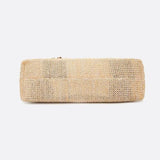 Riviera Structured Straw Tote – Woven Bag