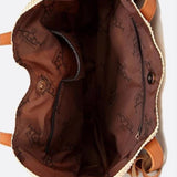 Riviera Structured Straw Tote – Woven Bag