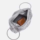 Nova Chainmail Evening Bag – Metallic Mesh Party Purse with Ring Handles