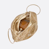 Mesh Handbag – Shimmer Evening Ring Handle Purse