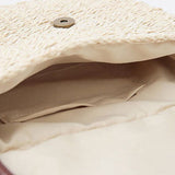 Rectangular Woven Shoulder Bag