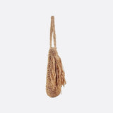 Paloma Raffia Fringe Tote – Woven Beach Bag