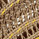 Solstice Rope Market Tote – Open-Weave Straw Bag