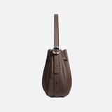 Luxury Leather Bucket Bag for Women – Sleek Structured Design