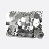 Sequin Shoulder Bag – Party Clutch with Chain Strap