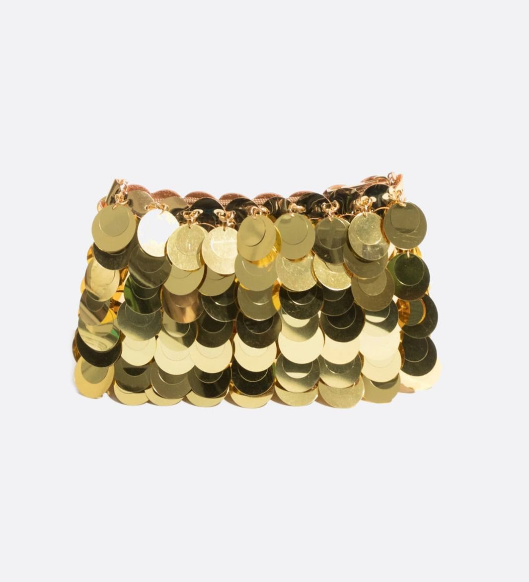 Sequin Chain Bag – Statement Party Clutch