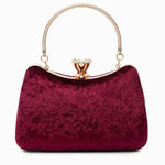 Velvet Flask Clutch Bag Aurora-Bags