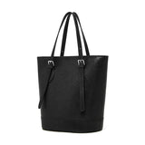 Amelia | Brown Leather Bucket Bag – Sleek & Sophisticated