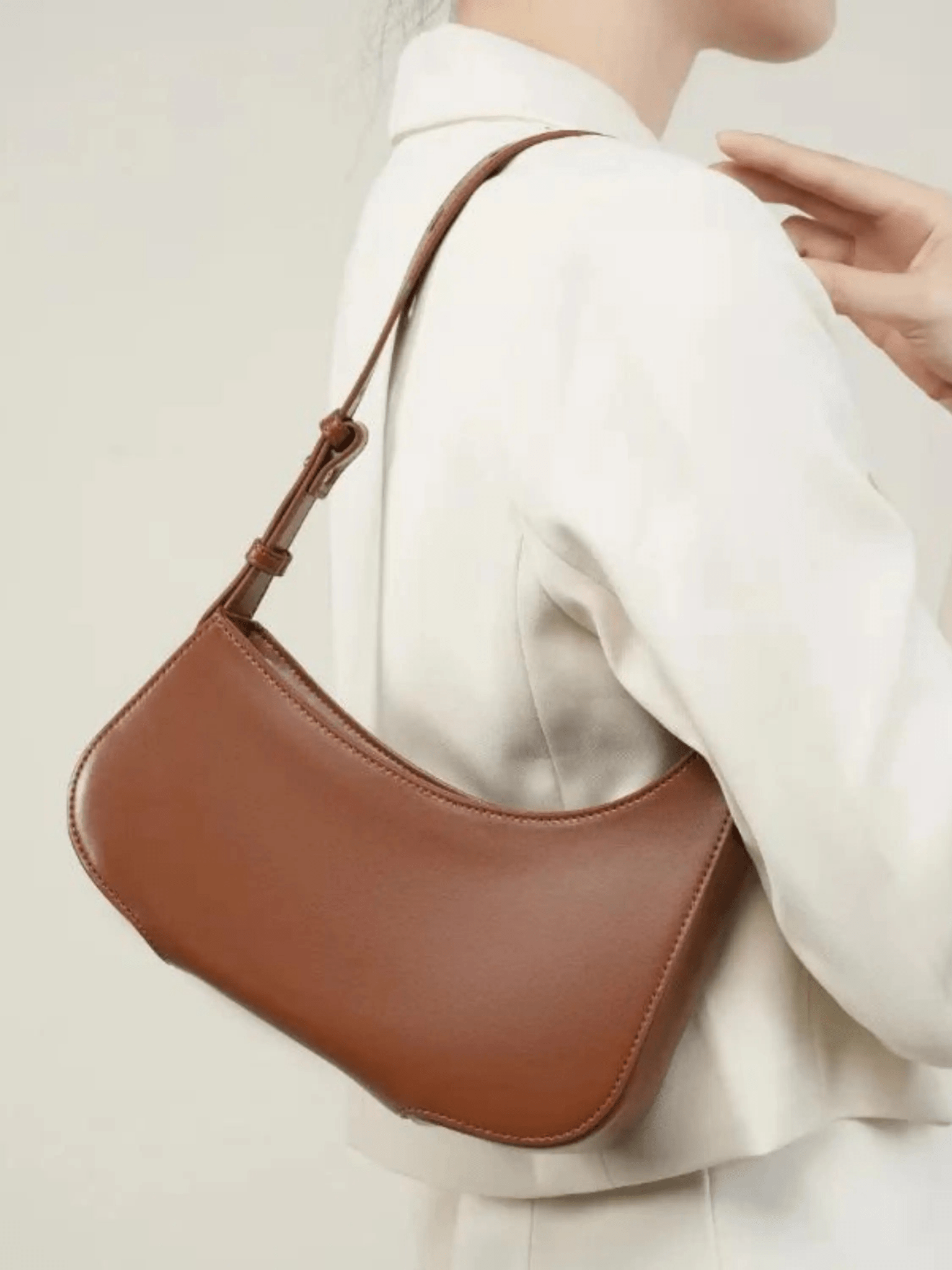 Viola | Casual Schoudertas van Echt Leer Aurora-Bags