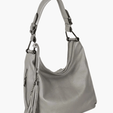 Scarlett | Stylish Leather Hobo Bag with Tassel Detail Aurora-Bags