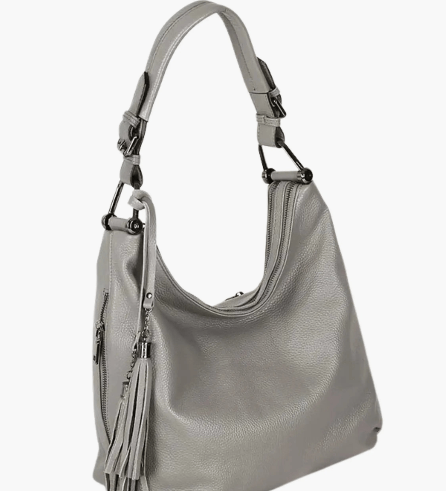 Scarlett | Stylish Leather Hobo Bag with Tassel Detail Aurora-Bags