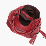 Scarlett | Stylish Leather Hobo Bag with Tassel Detail Aurora-Bags