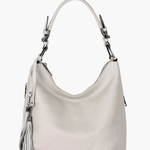 Scarlett | Stylish Leather Hobo Bag with Tassel Detail Aurora-Bags