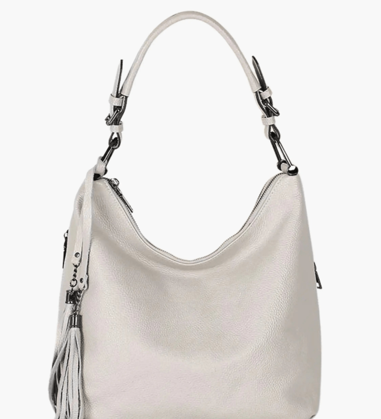 Scarlett | Stylish Leather Hobo Bag with Tassel Detail Aurora-Bags