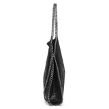 Large Tote Bag with Gold Chain Handle – Stylish Shoulder Handbag