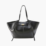 Vegan Leather Shopper Bag – Spacious Structured Tote with Minimalist Design