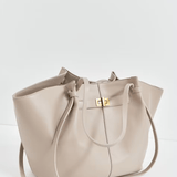 Vegan Leather Shopper Bag – Spacious Structured Tote with Minimalist Design