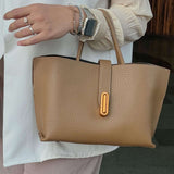 Structured Tote Handbag – Elegant Everyday Shoulder Bag for Work & Outings