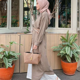 Structured Tote Handbag – Elegant Everyday Shoulder Bag for Work & Outings