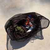 Maya Mesh Shopper Bag – Lightweight Spacious Tote for Everyday Use