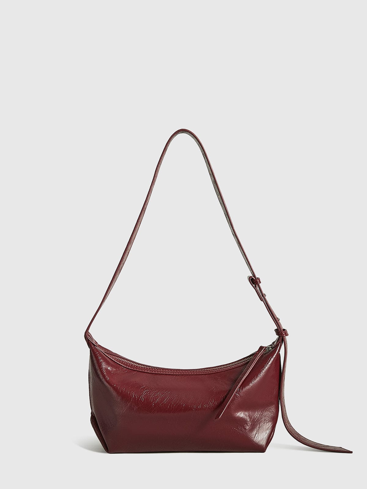 Semmie | Minimalist Leather Shoulder Bag - Aurora-Bags