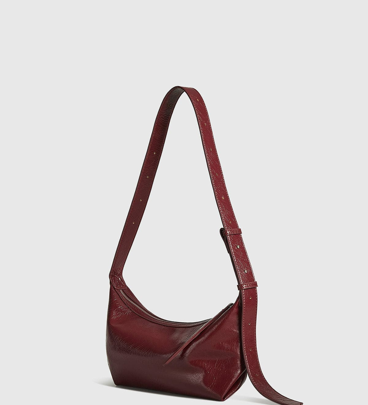 Semmie | Minimalist Leather Shoulder Bag - Aurora-Bags